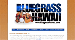 Desktop Screenshot of bluegrasshawaii.com